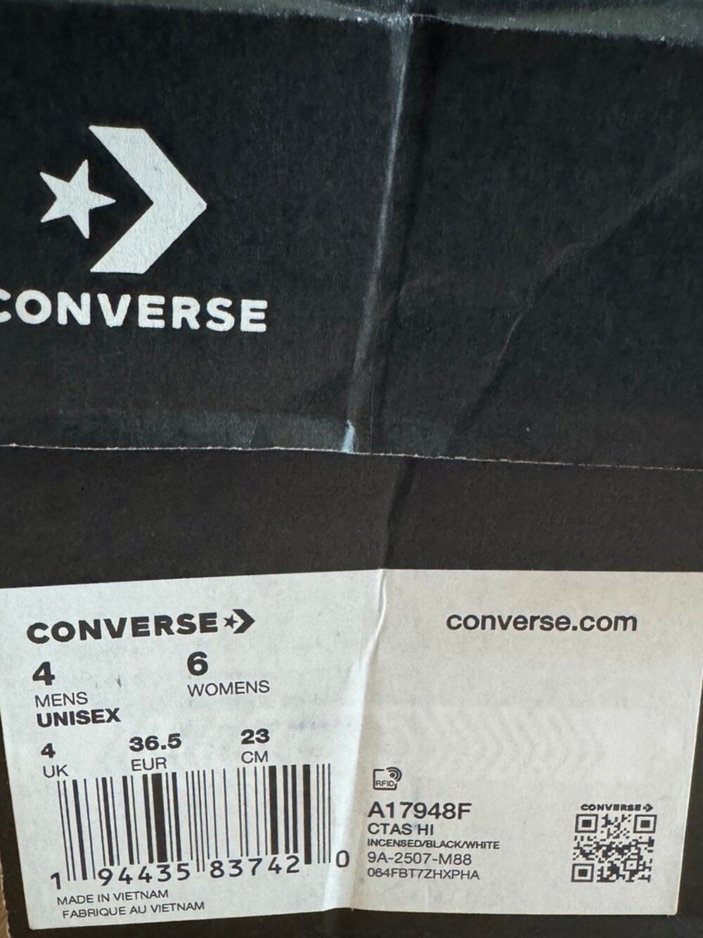 Converse Chuck Taylor All Star Hi Leopard Print Sneakers Womens 6 Mens 4 NWT - Picture 3 of 15